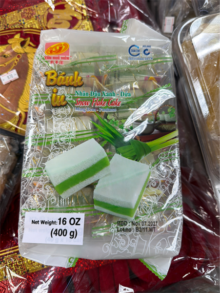 Bánh In Nhân Đậu Xanh - Dứa