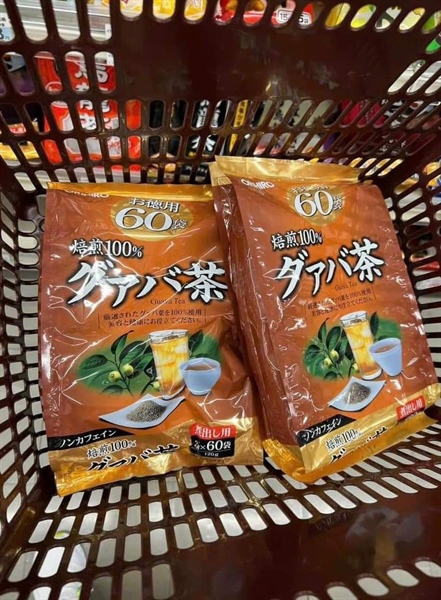 Trà ổi giảm cân Orihiro Nhật Bản 60 gói