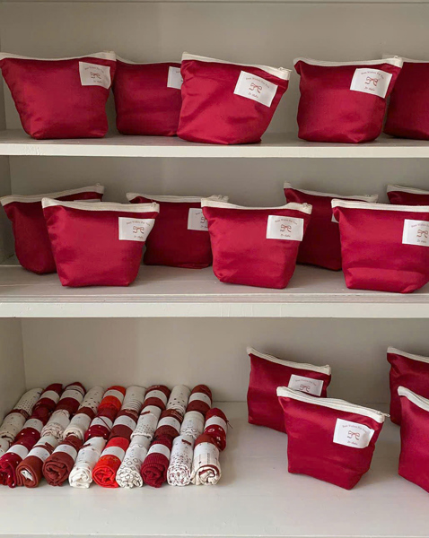 Set quần lót DSTUDIO 10 chiếc tone đỏ trắng may mắn Tết M610