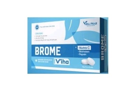Kẹo ngậm ho Brome H/3 vỉ x 8 viên