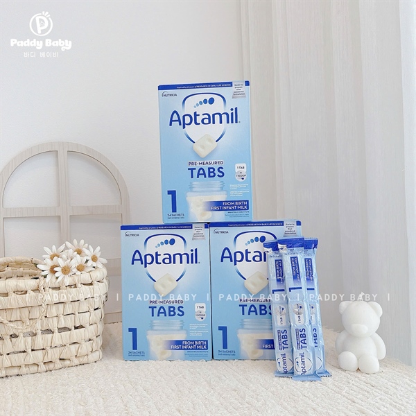 Sữa thanh Aptamil tiện lợi cho bé từ 0m+