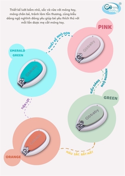 Bấm móng tay GB Baby