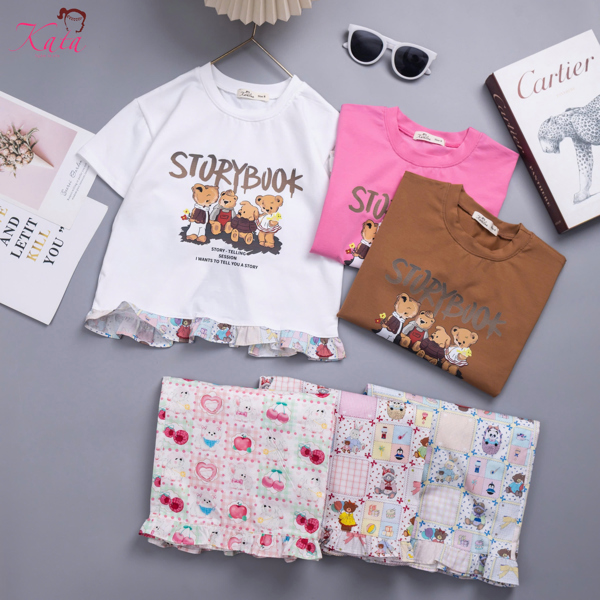 BG QUẦN DÀI ÁO GẤU BÈO LAI SIZE 8-20,R7