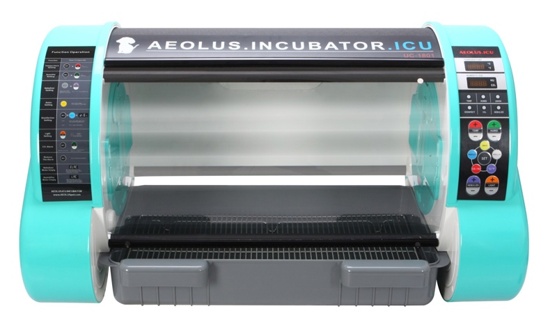 Lồng ấp thú y ICU ủ ấm, kiểm soát nhiệt độ, độ ẩm, Hiệu Aeolus, Model UC-1801