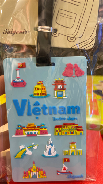 Thẻ treo hành lý địa danh Việt Nam