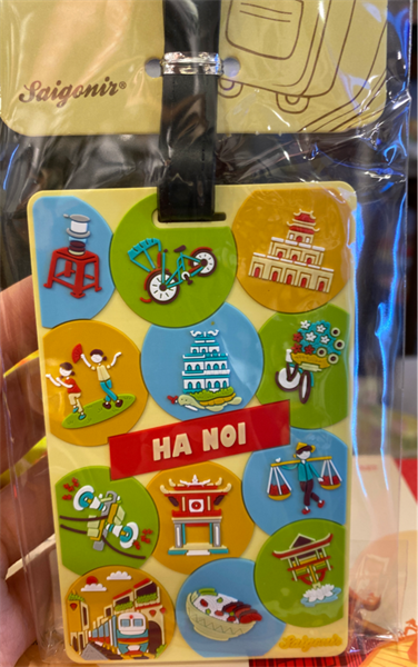 thẻ treo hành lý Hà Nội