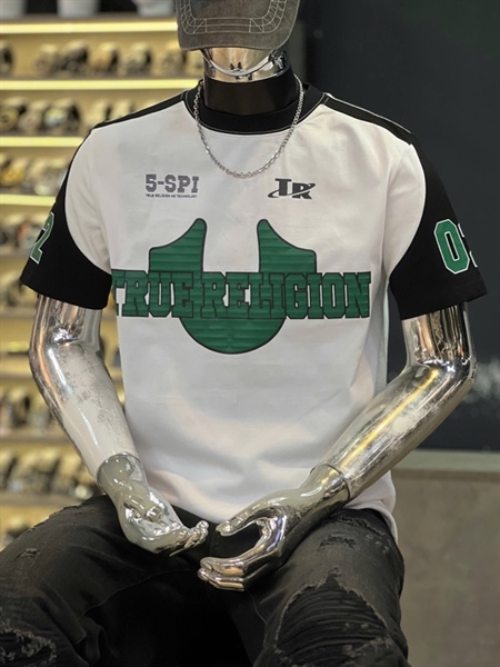 Thun CT - TRUE 08- Trắng Thap tay đen U to ngực