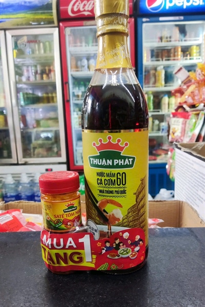 Nước mắm cá cơm 60 độ Thuận Phát