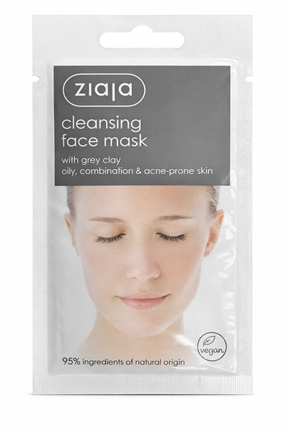 Mặt nạ bùn ghi 7ml (ZIAJA CLEASING FACE MASK WITH GREY CLAY OILY, COMBINATION & ACNE-PRONE SKIN) - Bắc Ninh