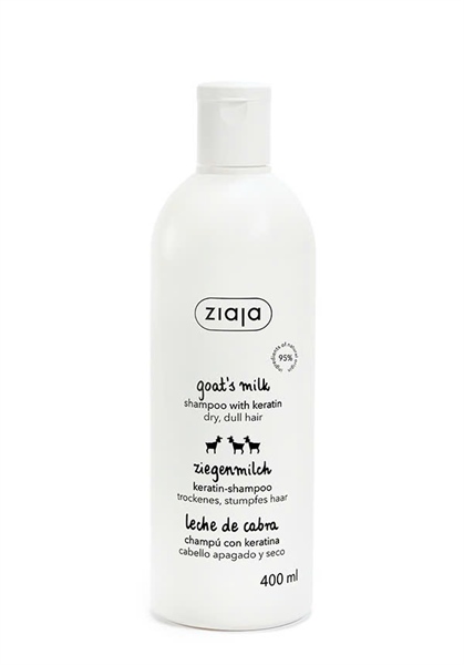 Dầu gội mềm mượt & chắc khỏe tóc Sữa Dê (ZIAJA GOAT'S MILK SHAMPOO WITH KERATIN) 400ml - Bắc Ninh