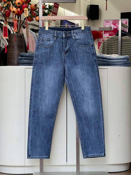 Quần Jean dài Slim Fit xanh 2198