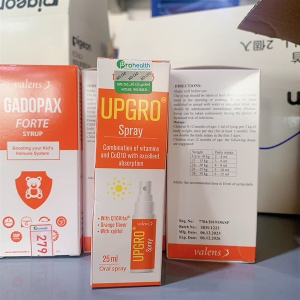 Vitamin hỗ trợ tăng đề kháng upgro