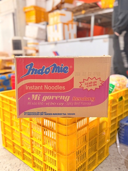 Mì INDOMIE Tím (Bò Cay) 40G (T)