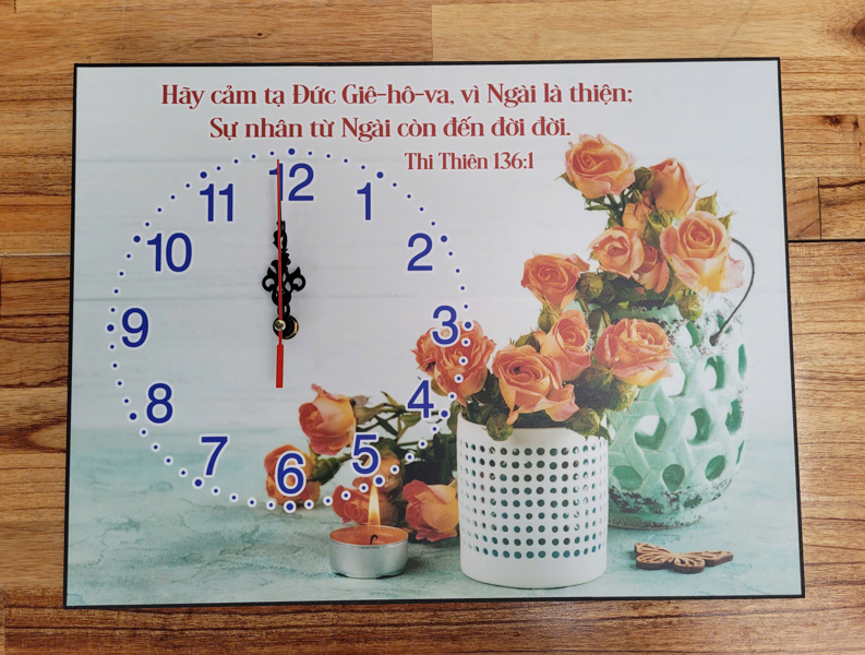 Đồng Hồ Laminate 30x40