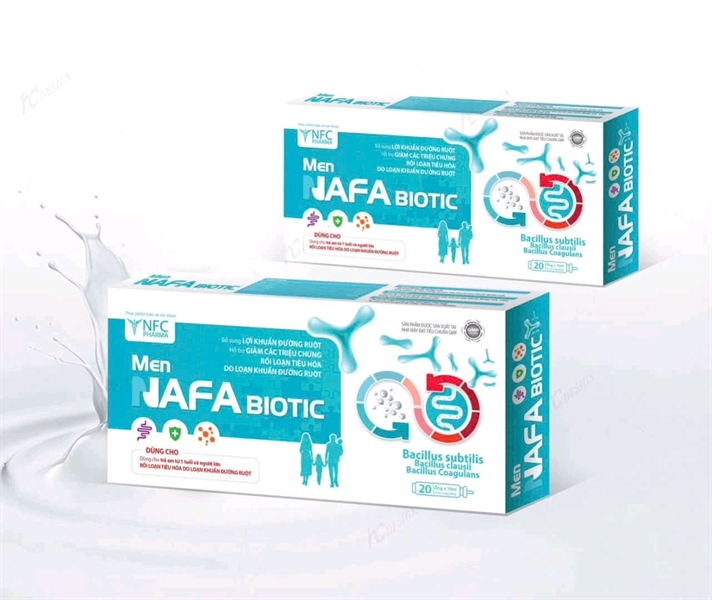 Men NAFA BIOTIC Bụng khỏe - Bé ăn ngon - Tiêu hóa tốt