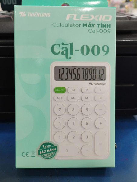 Máy tính TL cal-009 màu vàng