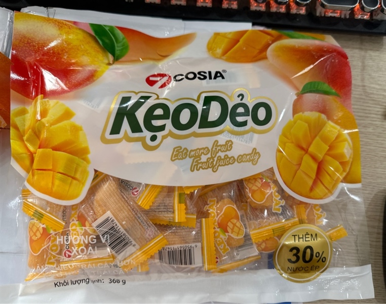 Kẹo dẻo vị xoài