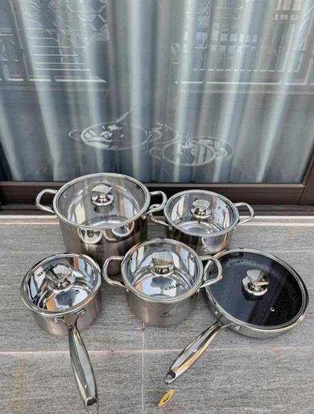 Bộ nồi inox 5 món KL-BN07