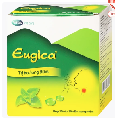 Eugica (Hộp 10 vỉ x 10 viên) (Trị ho long đờm) - Mega/Đông Á