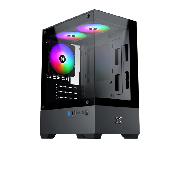 CASE XIGMATEK VIEW II 3F EN49187 (3 FAN RGB) LUÔN PHÍ DV