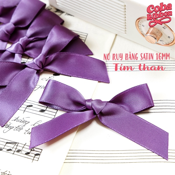 Nơ satin bề rộng 16mm (1.6cm)