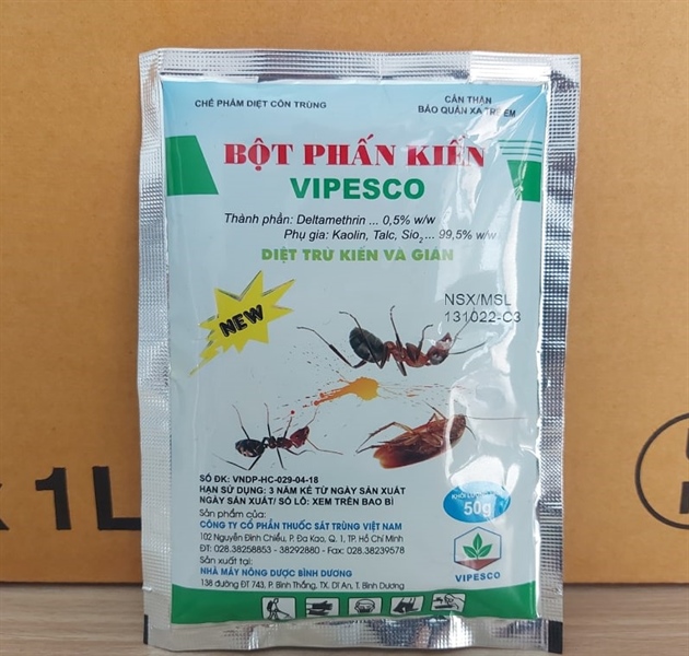 BỘT PHẤN KIẾN VIPESCO 50GR