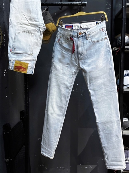 Jean Dài-QC VIP 5KM Selvedge-1090 Xanh bạc was 11Oz