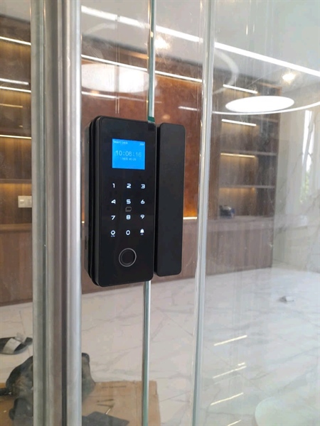 Khóa thông minh cửa kính lề sàn Y3A1