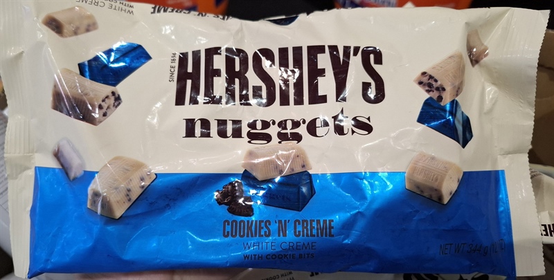 Chocolate HERSHEY'S NUGGETS COOKIES - XANH KEM - 344g