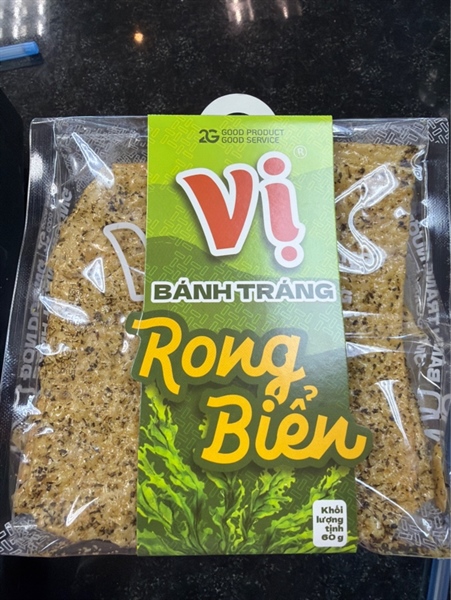 Bánh Tráng Vị Rong Biển