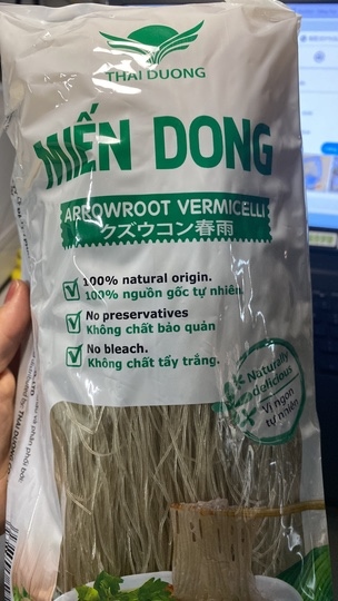 Miến dong Thái Dương 500g