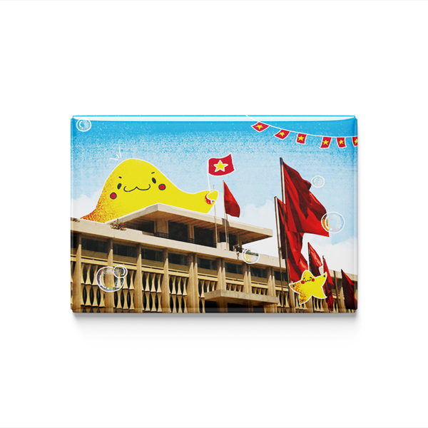 Magnet Jubilant Independence Palace: Red 01