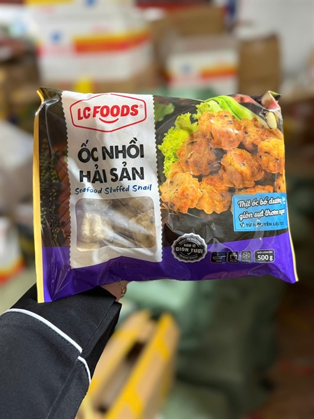 Ốc Nhồi Hải Sản LC 500Gr (T)