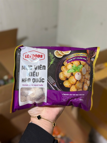 Mực Viên Hàn Quốc LC 500gr 38 Viên (T)