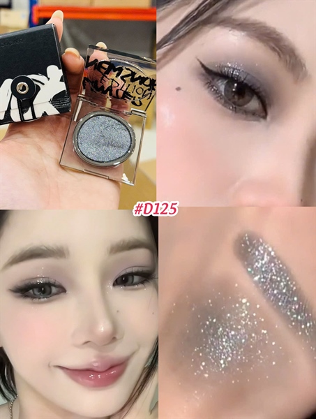 (VAT) Phấn mắt D125 Joocyee Neon Black