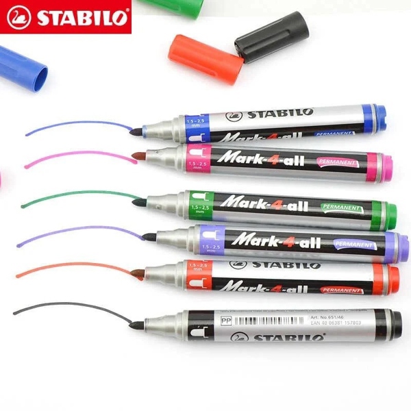 Bút Lông Dầu Mark-4-All Đầu Tròn - Stabilo