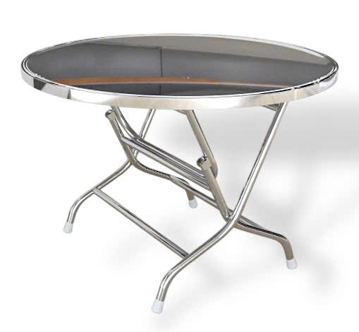 Bàn tròn inox đặt theo yêu cầu (I)