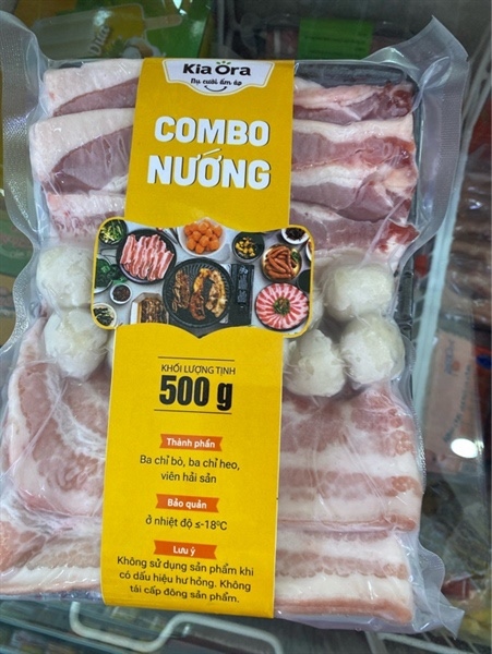 Combo nướng 500g