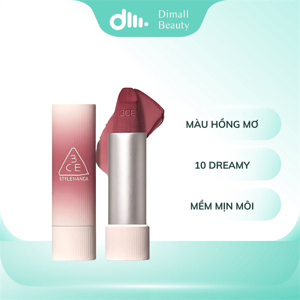 Son Thỏi 3CE Mịn Lì Cashmere Hug Lipstick 3.5g