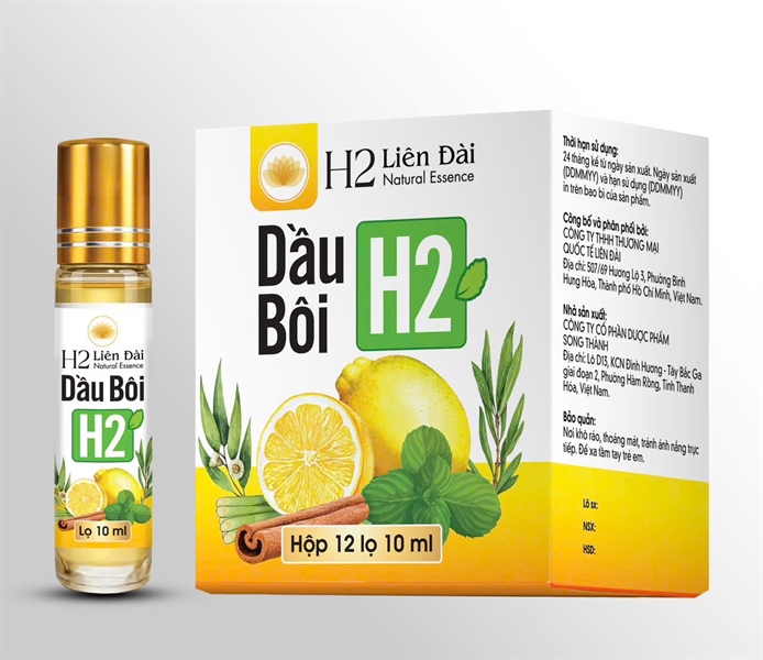 Dầu bôi ho H2 Liên Đài