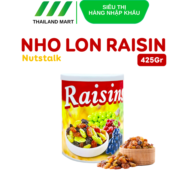 Nho khô raisin Nutstalk 425g