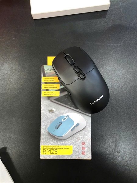 Chuột không dây 2.4G + bluetooth LAPTOP RM25