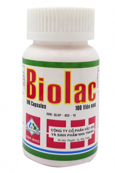 Biolac biopharco nha trang (c/100v)