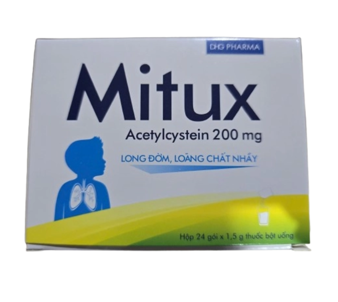 Mitux 200mg dhg (h/24g/1.5g) (gói)