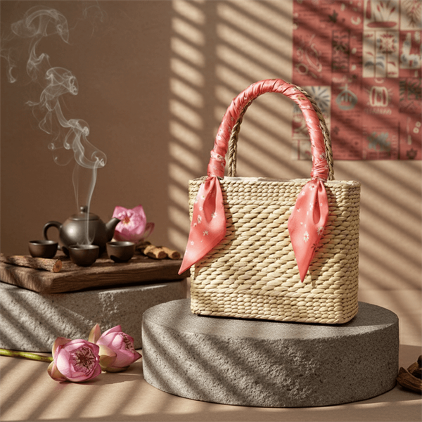 Túi nàng thơ lục bình size 16x22cm