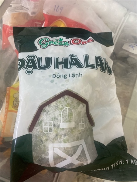 Đậu hà Lan đông lạnh green one