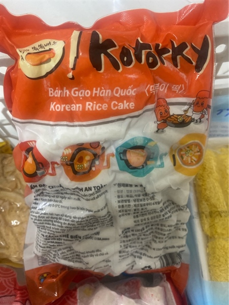 bánh gạo Hàn quốc sannadle topoki 1 kg