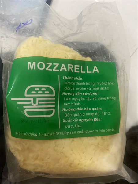 Phô Mai Sợi Mozzarella 1Kg ( lẻ 23k /1 Lạng)