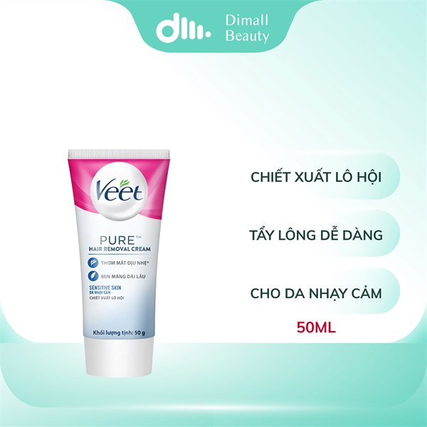 Kem Tẩy Lông Veet Pure Da Nhạy Cảm