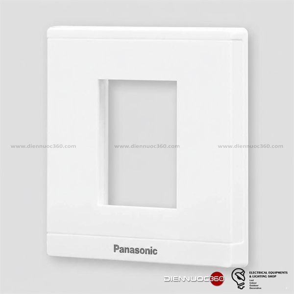 Mặt vuông màu trắng sứ Moderva Panasonic